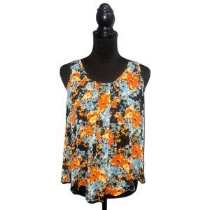 MULTICOLOR FLORAL TOP